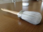 furniture wax brush