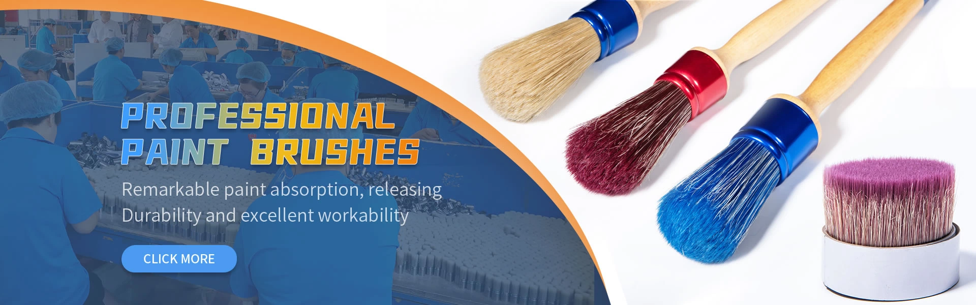 Baoding YingTeSheng Bristle and Brush Making Co., Ltd. Pinceles profesionales