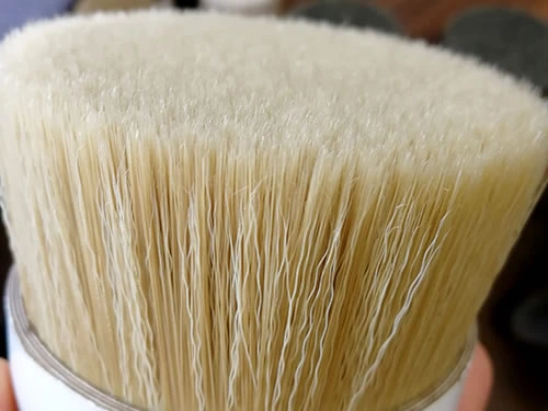 High imitation bristle-natural bristle replacement mixture