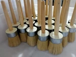 round chalk paint brush