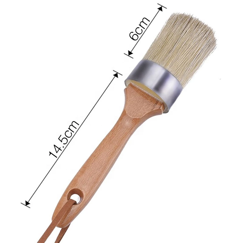 Chalk paint brushes natural bristle for furniture painting