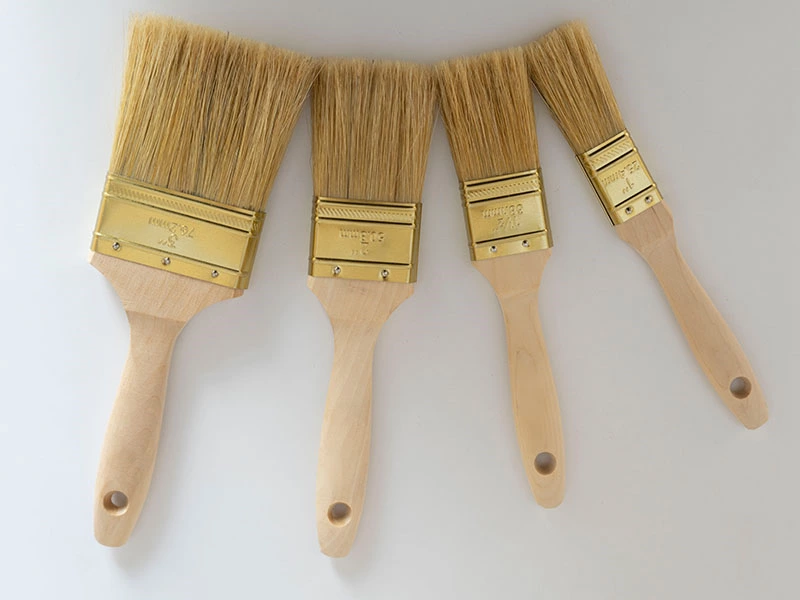 white china bristle brush