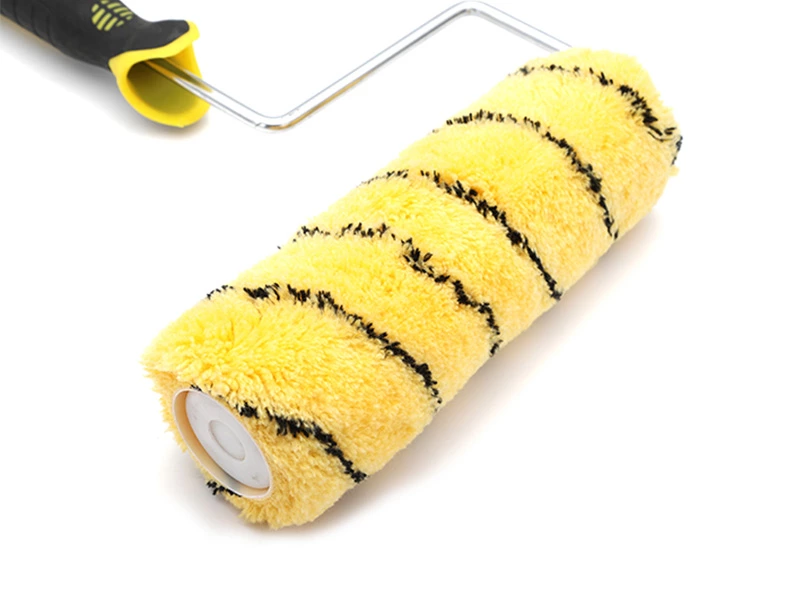 High Quality Wall Brush Tiger Pattern Roller Brush Birdcage Bracket