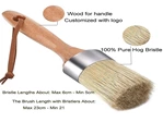 Chalk paint brushes natural bristle for furniture painting