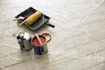 Disposable Plastic Drop Cloth for Indoor and Outdoor Painting