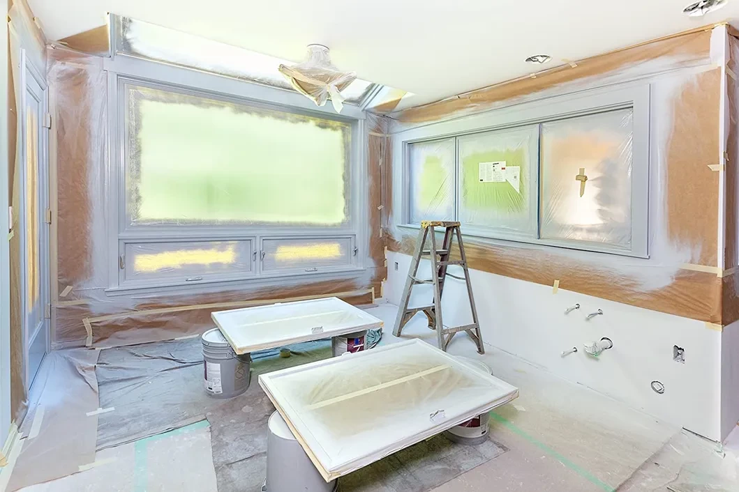Disposable Plastic Drop Cloth for Indoor and Outdoor Painting