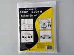 Disposable Plastic Drop Cloth for Indoor and Outdoor Painting
