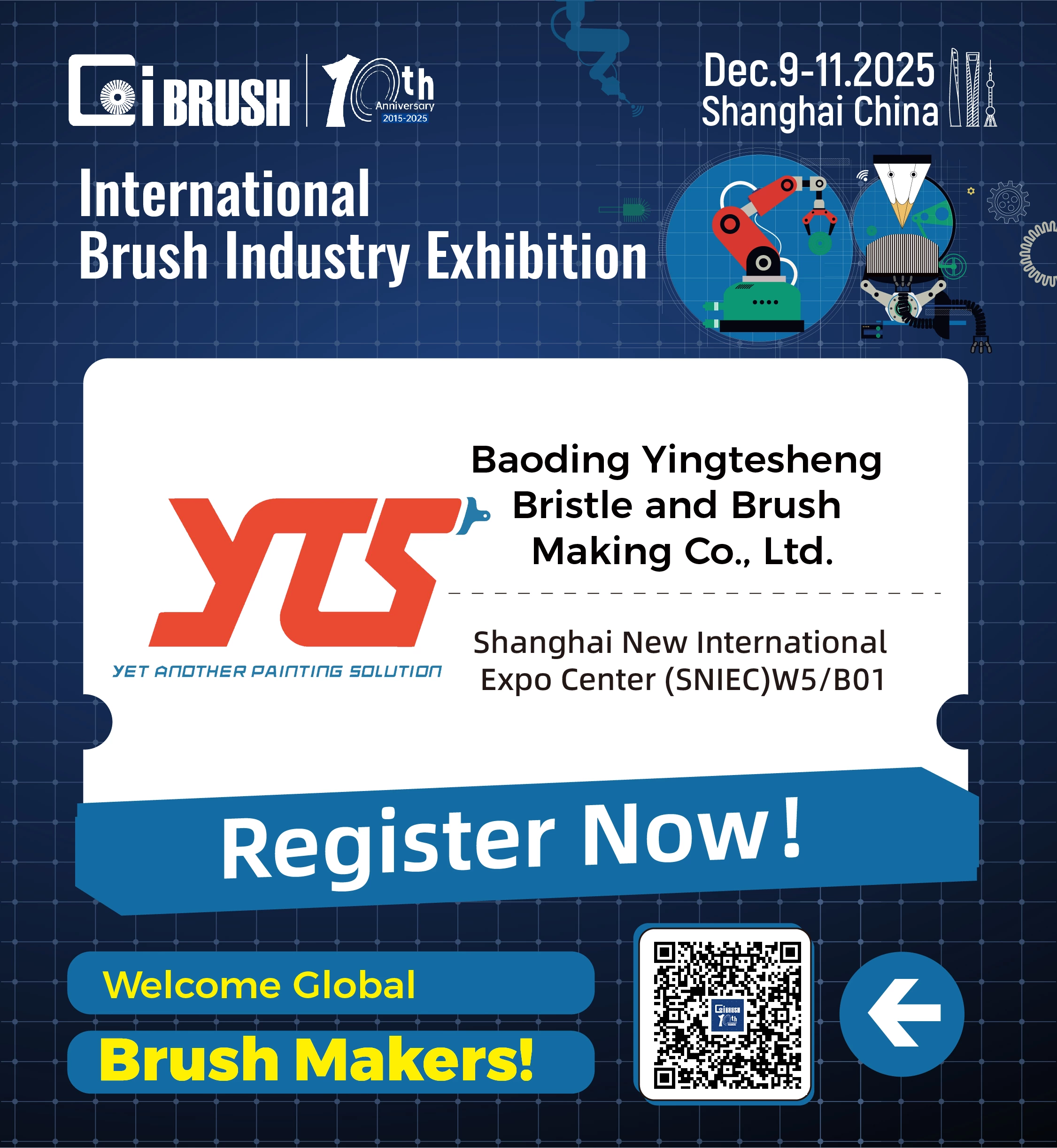 10th International Brush Industry Exhibition W5/B01